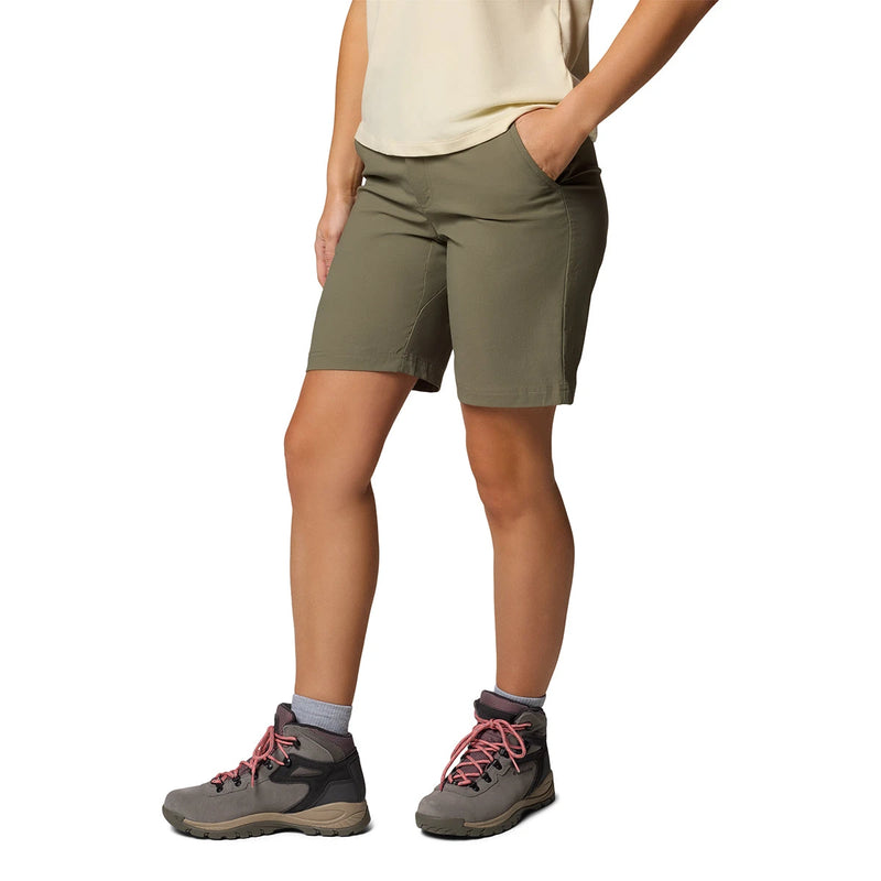 Columbia Women's Leslie Falls™ Long Short II - Stone Green  