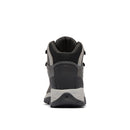 Columbia Women's Newton Ridge Plus Waterproof Hiking Boot back view, Quarry