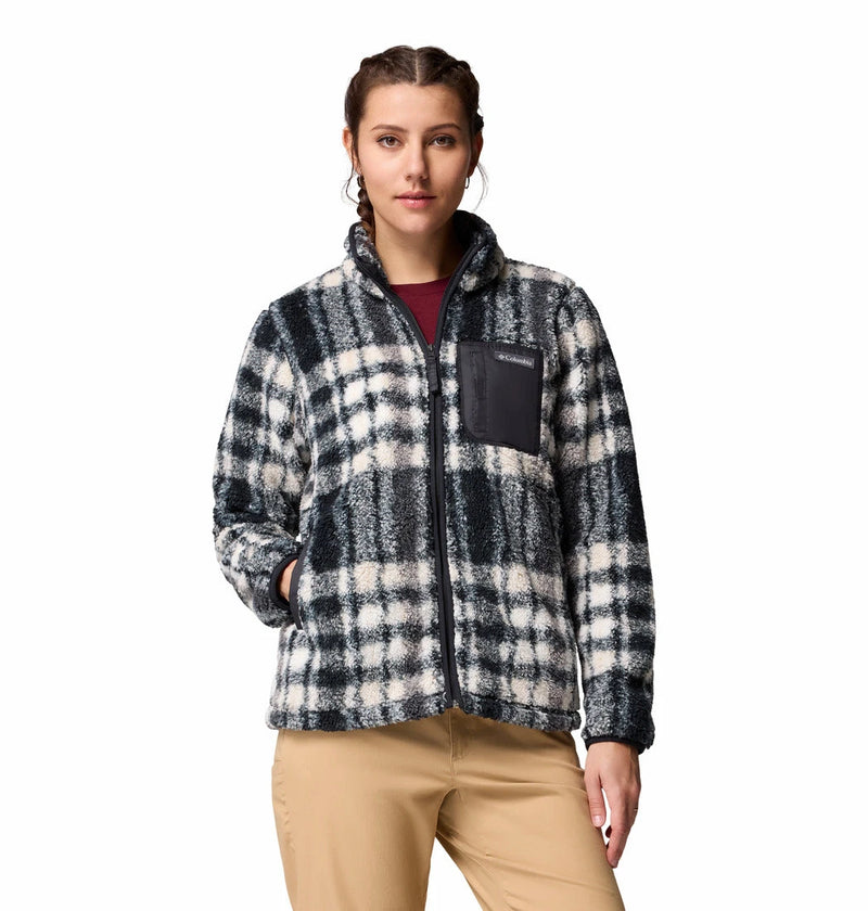 Columbia Women's West Bend™ II Printed Sherpa Full Zip Fleece  