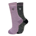Women's Thermal Midweight Crew Sock Twin Pack