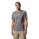 Columbia Zero Rules™ Light SS Graphic Crew - City Grey  