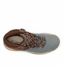 Columbia Women's Newton Ridge Plus Waterproof Hiking Boot top view, Sedona Sage