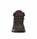 Columbia Women's Newton Ridge Plus Waterproof Hiking Boot front view, Cordovan 