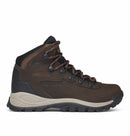 Columbia Women's Newton Ridge Plus Waterproof Hiking Boot side profile, Cordovan