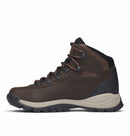 Columbia Women's Newton Ridge Plus Waterproof Hiking Boot side profile, Cordovan