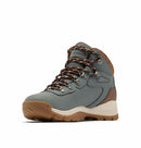 Columbia Women's Newton Ridge Plus Waterproof Hiking Boot side profile, Sedona Sage 