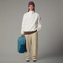 The North Face Cragmont Quarter Neck Fleece - White Dune  