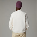 The North Face Cragmont Quarter Neck Fleece - White Dune  