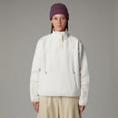 The North Face Cragmont Quarter Neck Fleece - White Dune  
