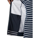 Women's Crew Full Zipped Fleece Jacket - Navy