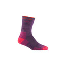Darn Tough Hiker Micro Crew Midweight Hiking Sock - Plum  
