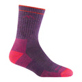Darn Tough Hiker Micro Crew Midweight Hiking Sock - Plum  