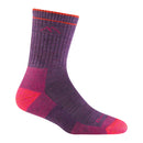 Darn Tough Hiker Micro Crew Midweight Hiking Sock - Plum  
