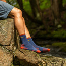 Darn Tough Hiker Micro Crew Midweight Hiking Sock - Denim Blue  