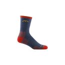 Darn Tough Hiker Micro Crew Midweight Hiking Sock - Denim Blue  