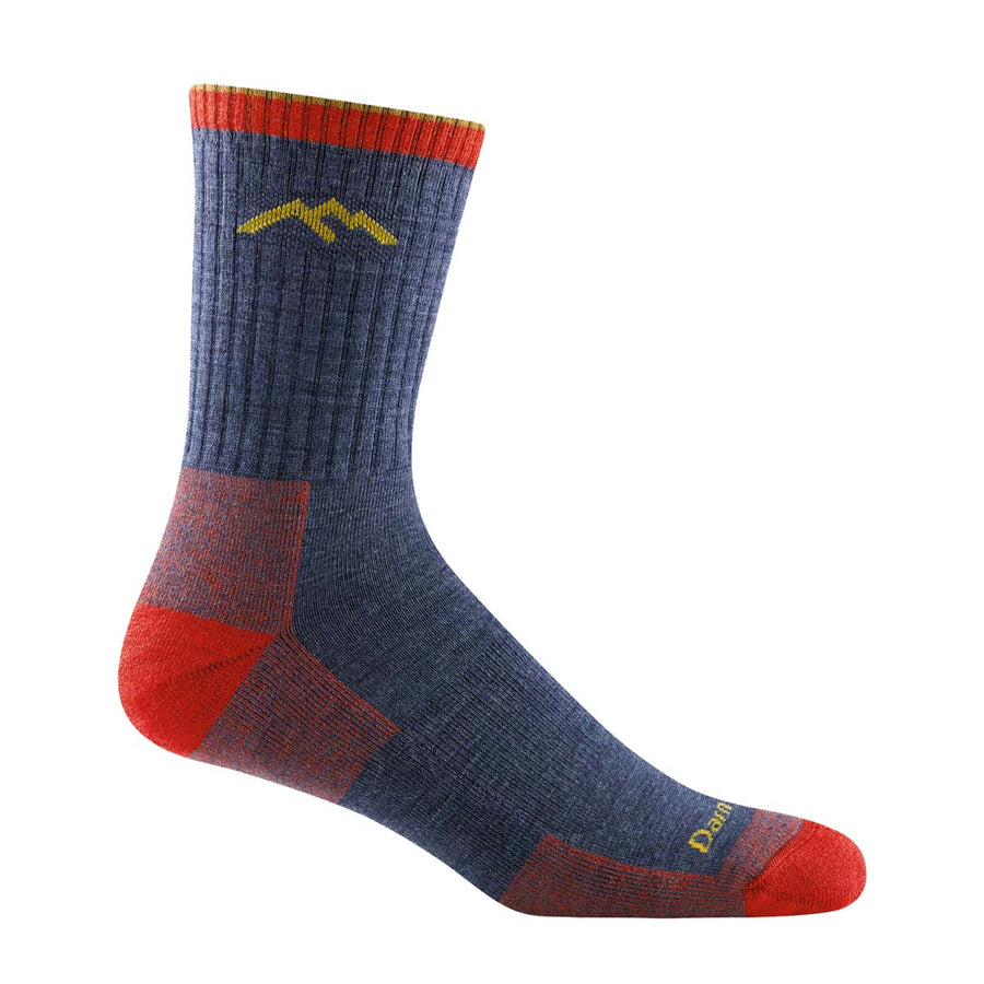 Darn Tough Hiker Micro Crew Midweight Hiking Sock - Denim Blue  