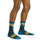 Darn Tough Men's Sunset Ridge Micro Crew Lightweight Hiking Sock  