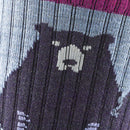 Darn Tough Bear Town Micro Crew Lightweight Hiking Sock - Purple  