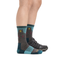 Darn Tough Bear Town Micro Crew Lightweight Hiking Sock  