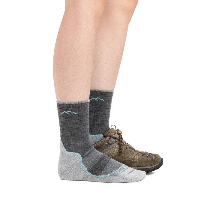 Darn Tough Light Hiker Micro Crew Hiking Sock - Slate  