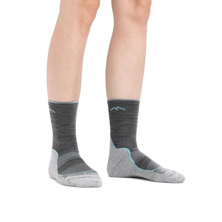 Darn Tough Light Hiker Micro Crew Hiking Sock - Slate  
