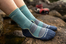 Darn Tough Light Hiker Micro Crew Hiking Sock - Aqua  