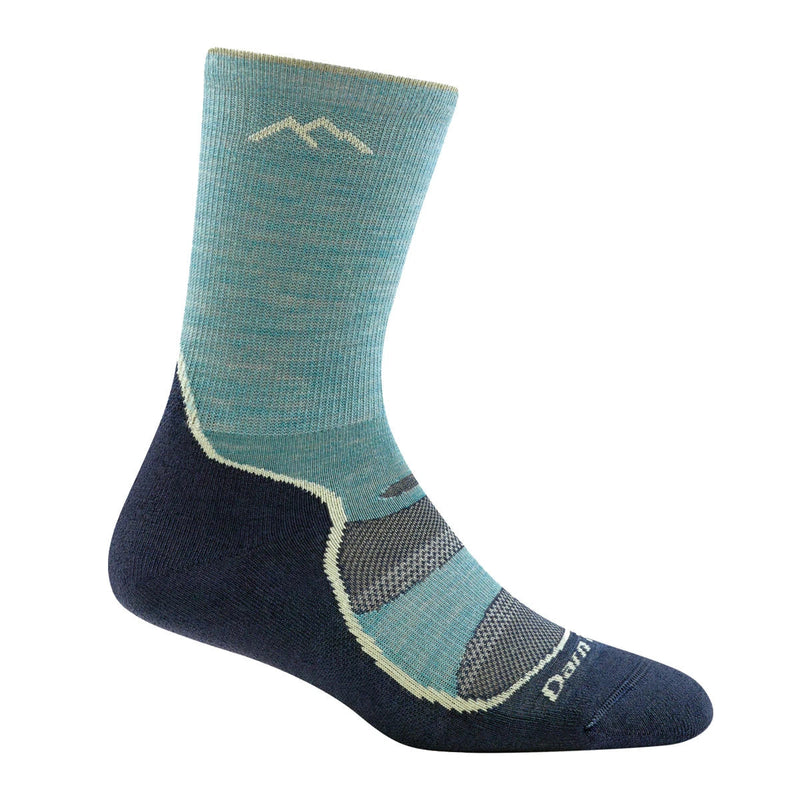 Darn Tough Light Hiker Micro Crew Hiking Sock - Aqua  