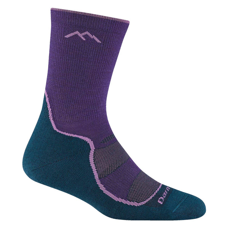 Darn Tough Women's Light Hiker Micro Crew Lightweight Hiking Socks  