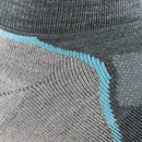 Darn Tough Light Hiker No-Show Lightweight Hiking Sock - Slate  