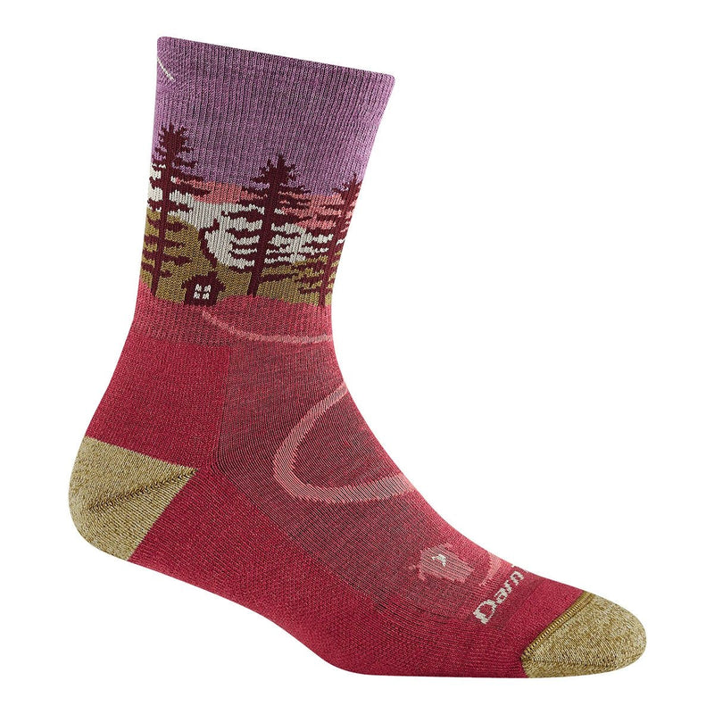 Darn Tough Women's Northwoods Micro Crew Midweight Hiking Socks  