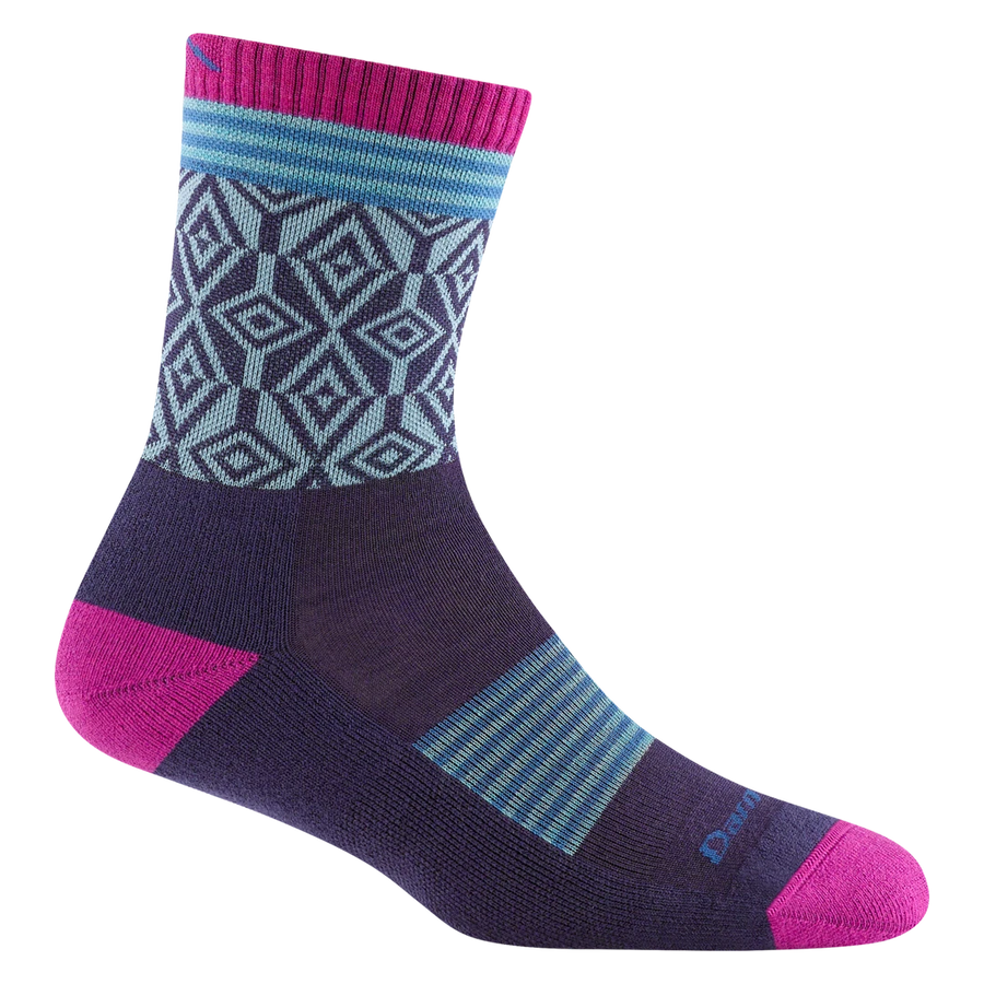 Darn Tough Women's Sobo Micro Crew Lightweight Hiking Socks  