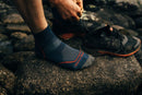 Darn Tough Light Hiker Quarter Lightweight Hiking Sock - Denim  
