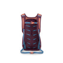 Osprey Daylite Backpack back view, Moody Burgundy