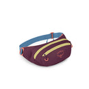 Osprey Daylite Waist Pack side profile, Moody Burgundy