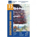Ordnance Survey Ireland Discovery Series Map 1:50,000 - Paper Edition- Great Outdoors Ireland