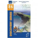 Ordnance Survey Ireland Discovery Series Map 1:50,000 - Paper Edition- Great Outdoors Ireland