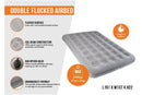 Double Flocked Airbed