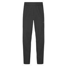 Men's Downpour Waterproof Pants front flat lay, Black