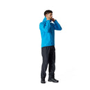 Men's Downpour Waterproof Pants side profile, Black