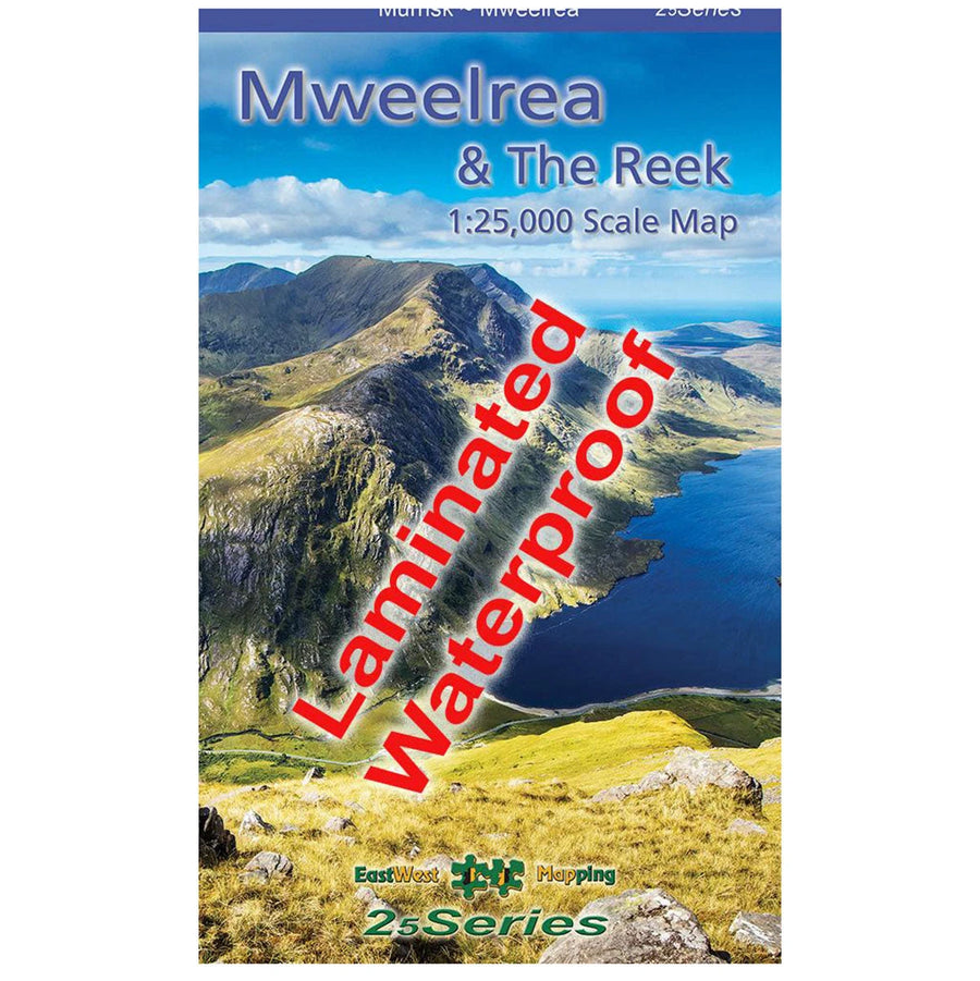 East West Mapping Waterproof Mweelrea & The Reek 1:25k Map  