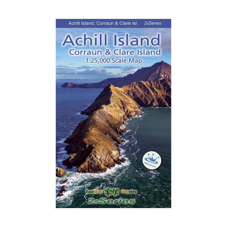 Achill, Corraun & Clare Island Waterproof 1:25000 Polyart