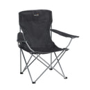 Easy Camp Spruce Folding Arm Chair for camping in black ink
