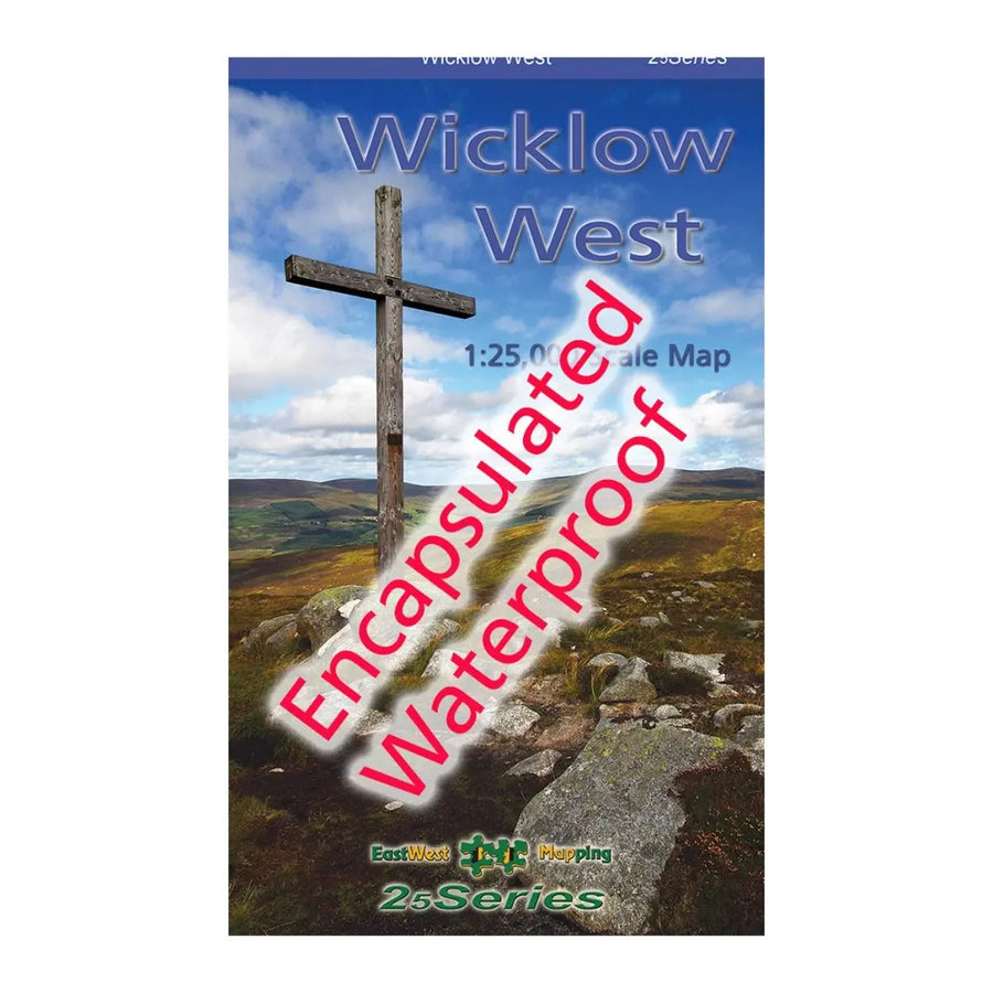 Waterproof Wicklow West 1:25k Map