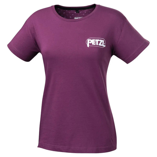Petzl Eve Women's Tee - Purple Great Outdoors Ireland