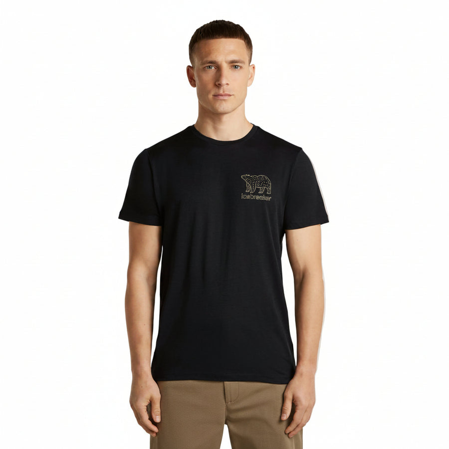 Men's Merino 150 Tech Lite SS Tee Forest Footsteps