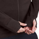 Women Merino 260 Quantum Long Sleeve Zip Hoodie
