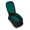 Osprey Fairview 40 Travel Pack - Black - Suitcase Opening