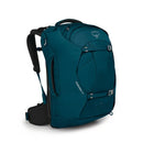 Osprey Fairview 40 Travel Pack front view, Night Jungle Blue