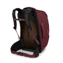 Osprey Fairview 55 Travel Pack - Zircon Red - Back Panel