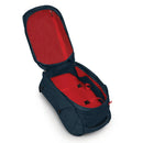 Osprey Farpoint® 40 Travel Pack - Muted Space Blue - Suitcase Opening